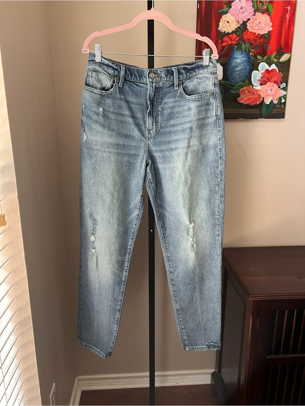 Lucky Brand light blue denim straight leg jeans